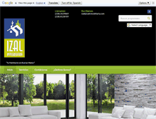 Tablet Screenshot of izalinmobiliaria.com